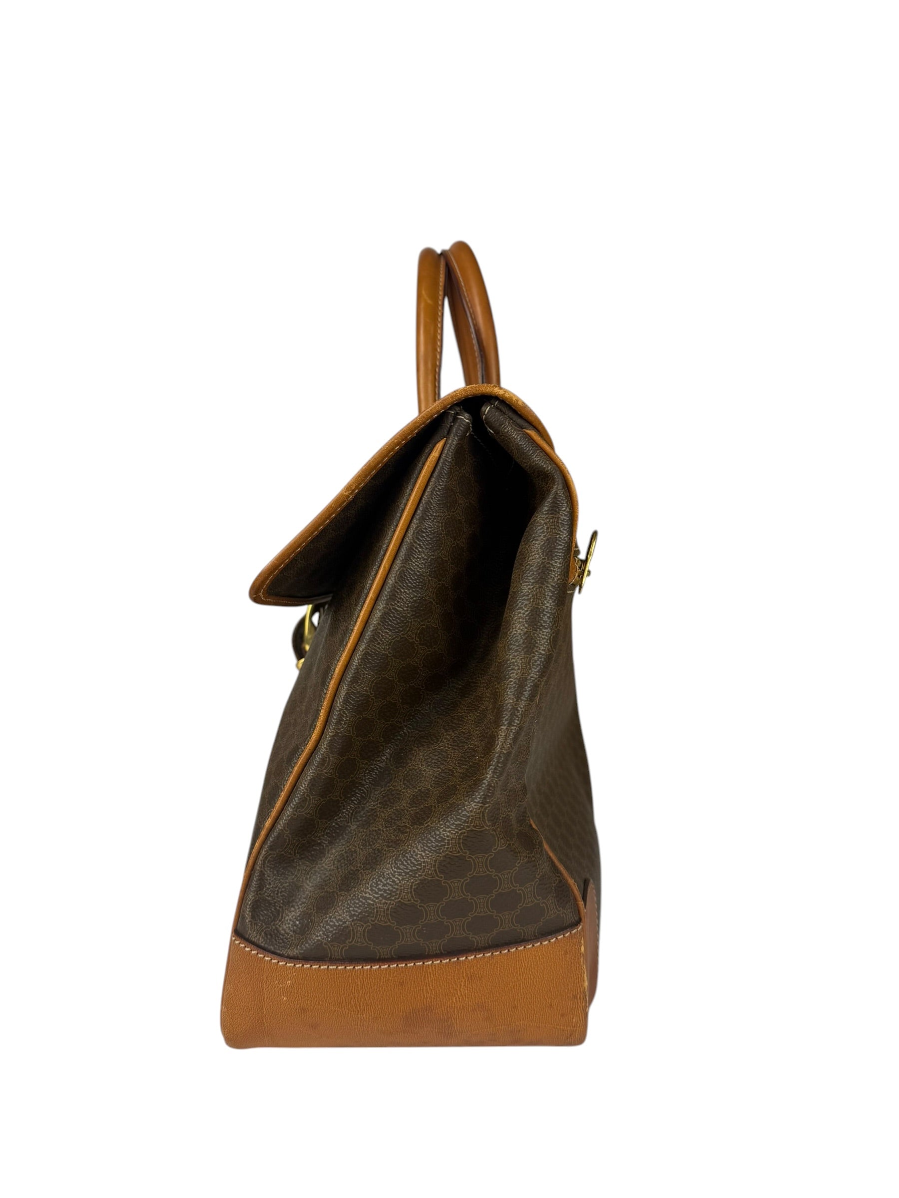 Celine Vintage Macadam Travel Bag
