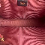 Fendi Red Leather 2Jours Handbag (Deterioration)