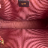 Fendi Red Leather 2Jours Handbag (Deterioration)