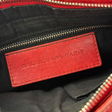 Balenciaga Fuchsia Leather Le City Crossbody