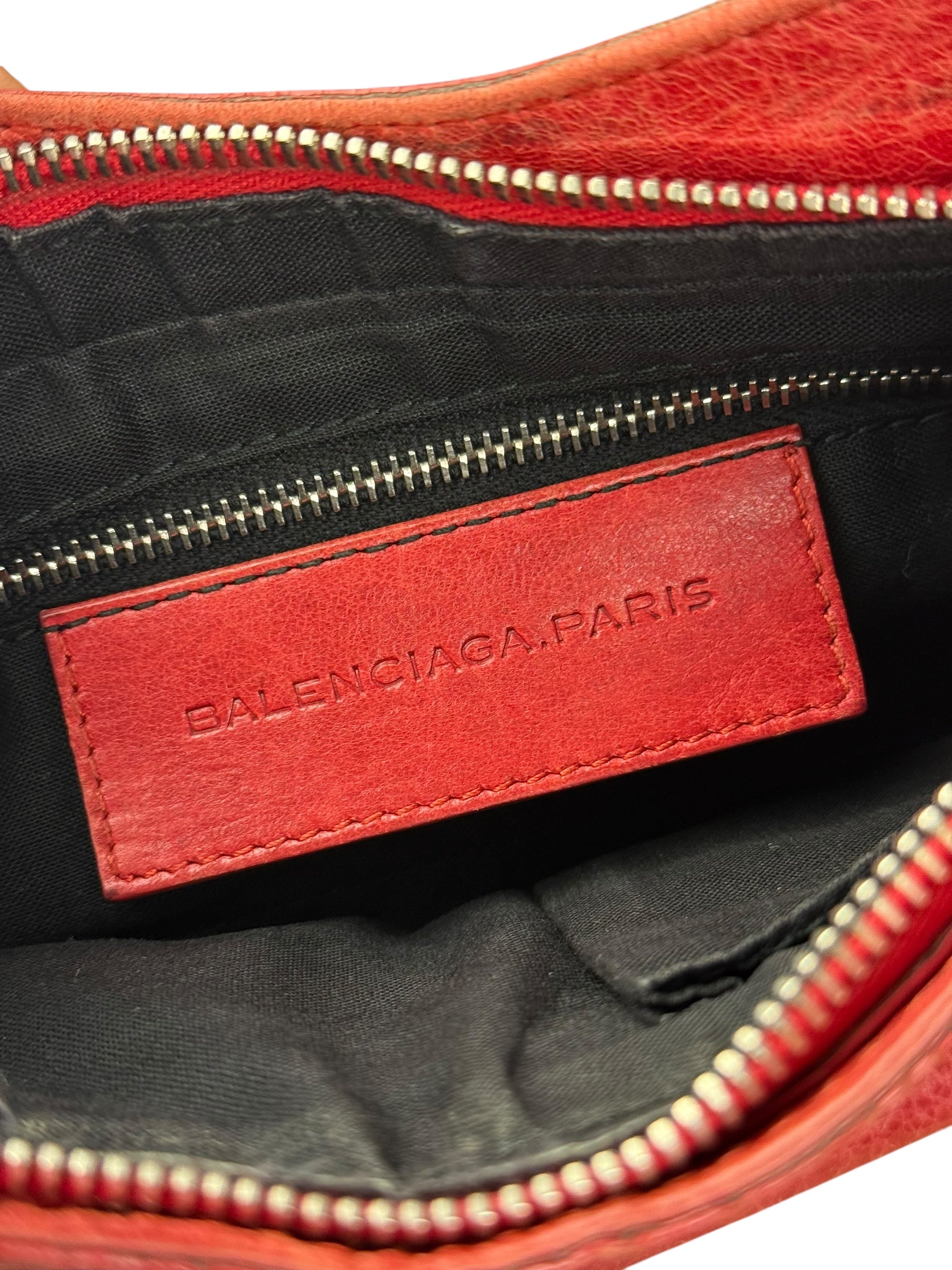 Balenciaga Fuchsia Leather Le City Crossbody