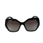 Prada Black Acetate Oversized Sunglasses