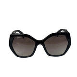 Prada Black Acetate Oversized Sunglasses