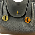 Hermes Black Clemence Lindy 26