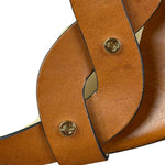 Jimmy Choo Brown Vachetta Leather Sandals