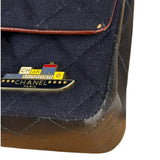 Chanel Quilted Navy Paris Hamburg Collection 2018