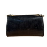 Gucci Black Leather Small Emily Chain Shoulder Bag
