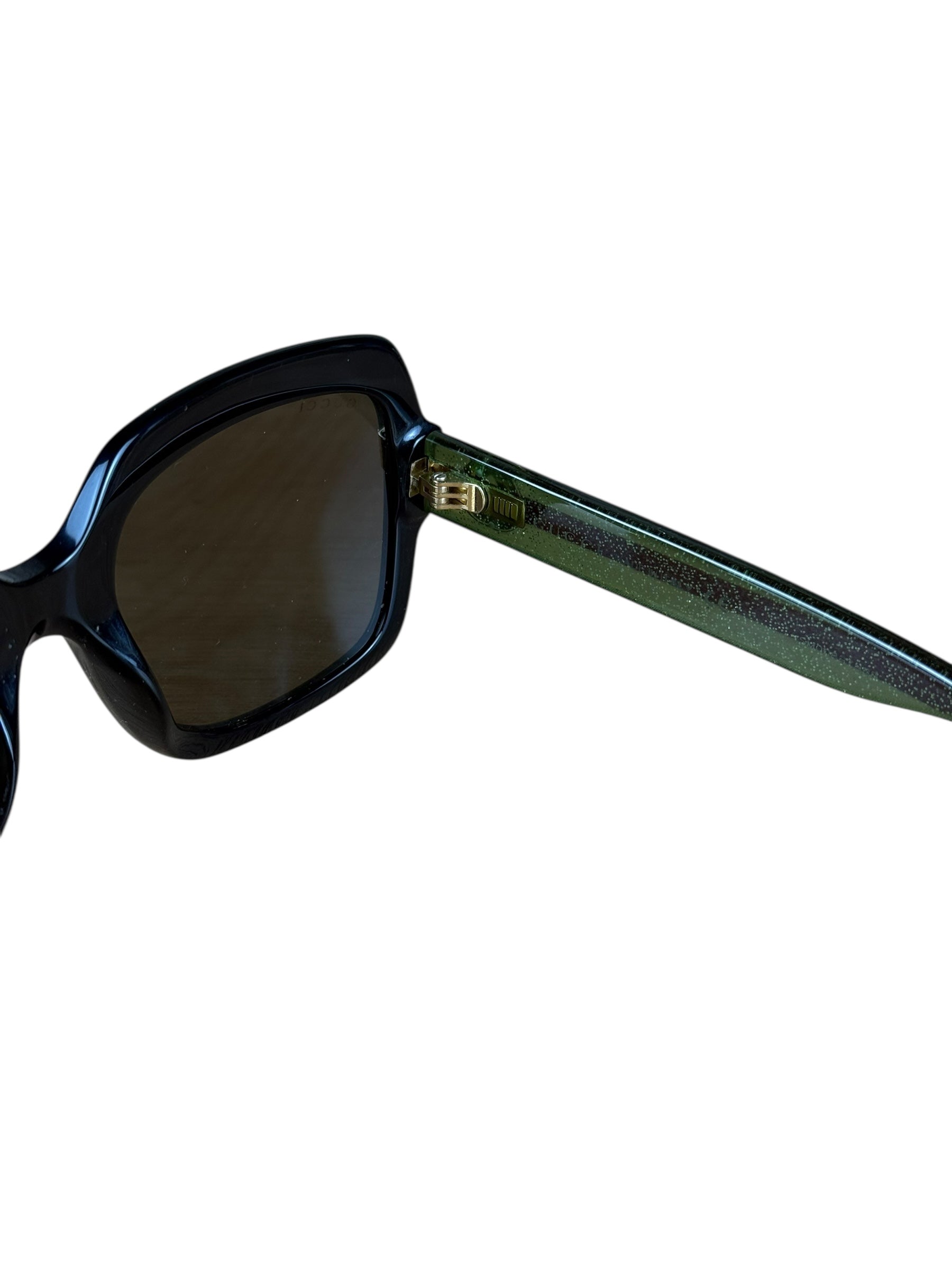Gucci Large Black Frame Sunglasses