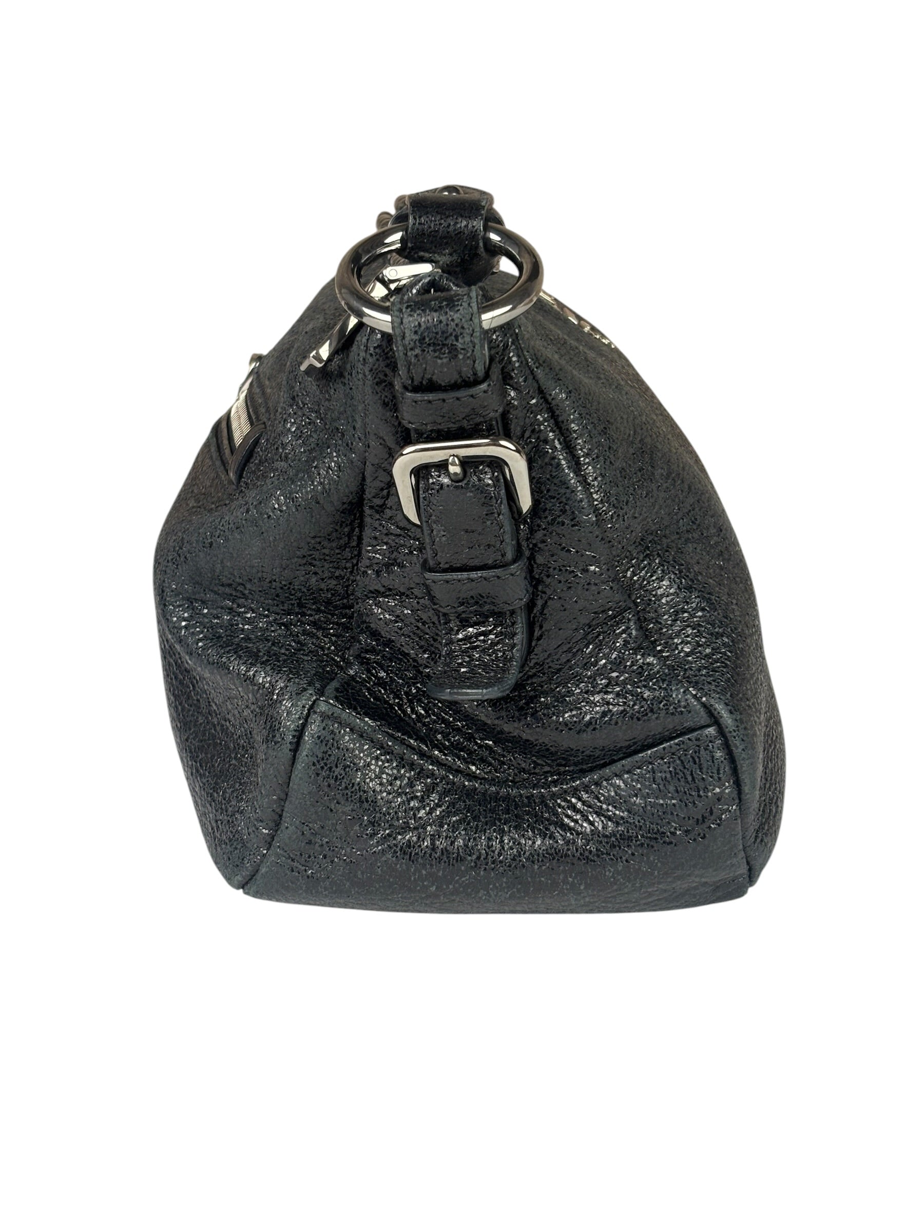 Prada Black Leather Shoulder Bag