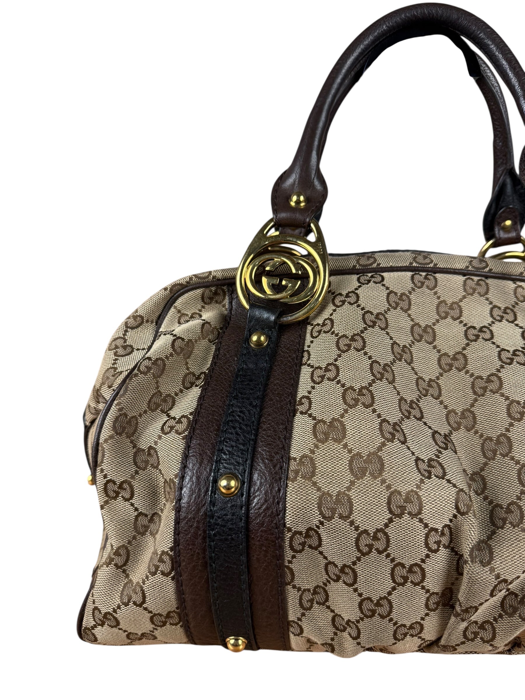 Gucci Babouska Interlocking Boston Bag