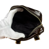 Loewe Metallic Bronze Leather Micro Amazona Mini Handbag