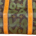 Louis Vuitton Stephen Sprouse Limited Edition Graffiti Keepall 50 Green