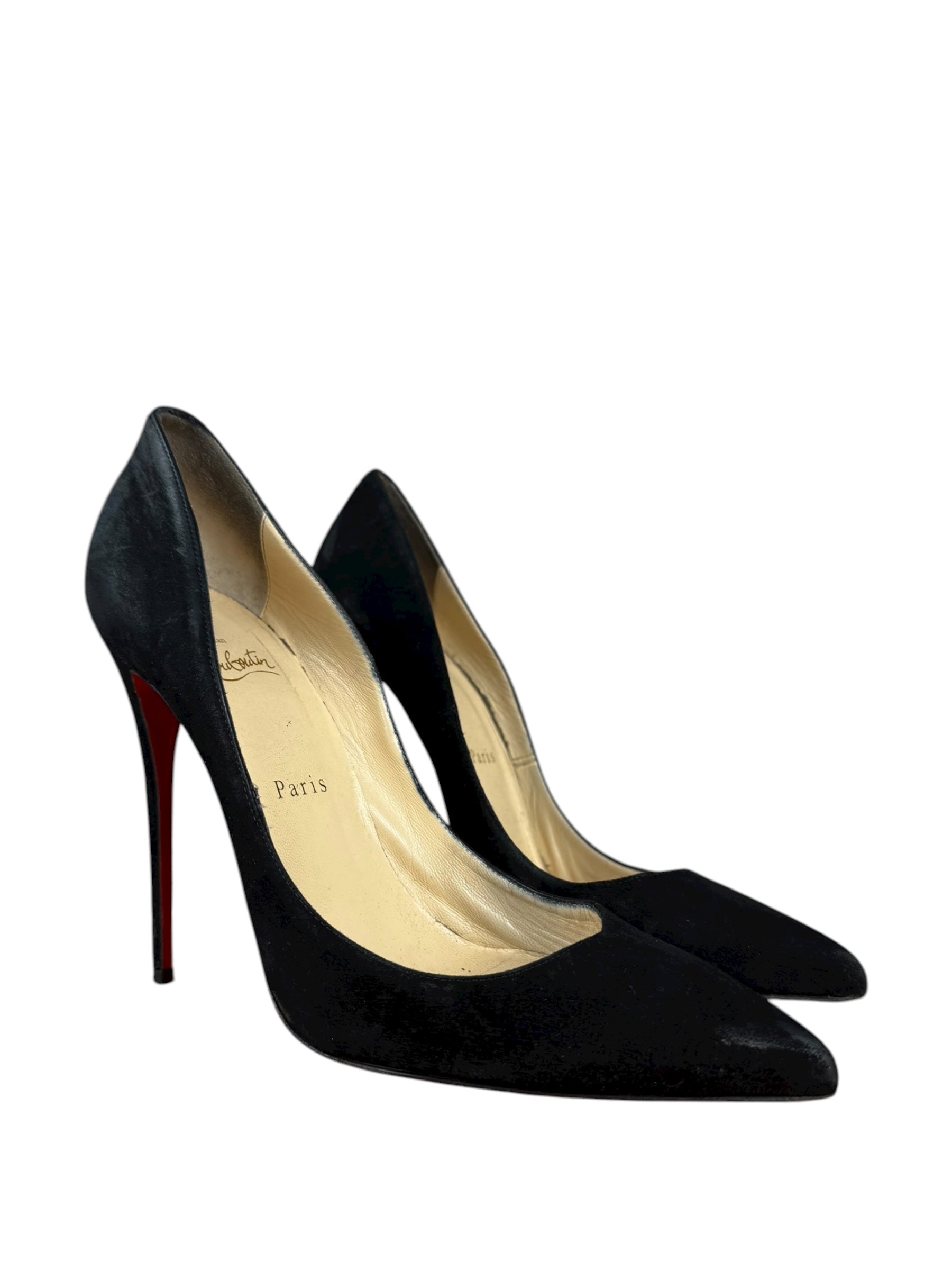 Christian Louboutin So Kate Suede Pumps