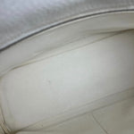Hermes Kelly 32 White Clemence Leather Handbag 2008