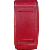 Prada Red Leather Bowling Shoulder Bag