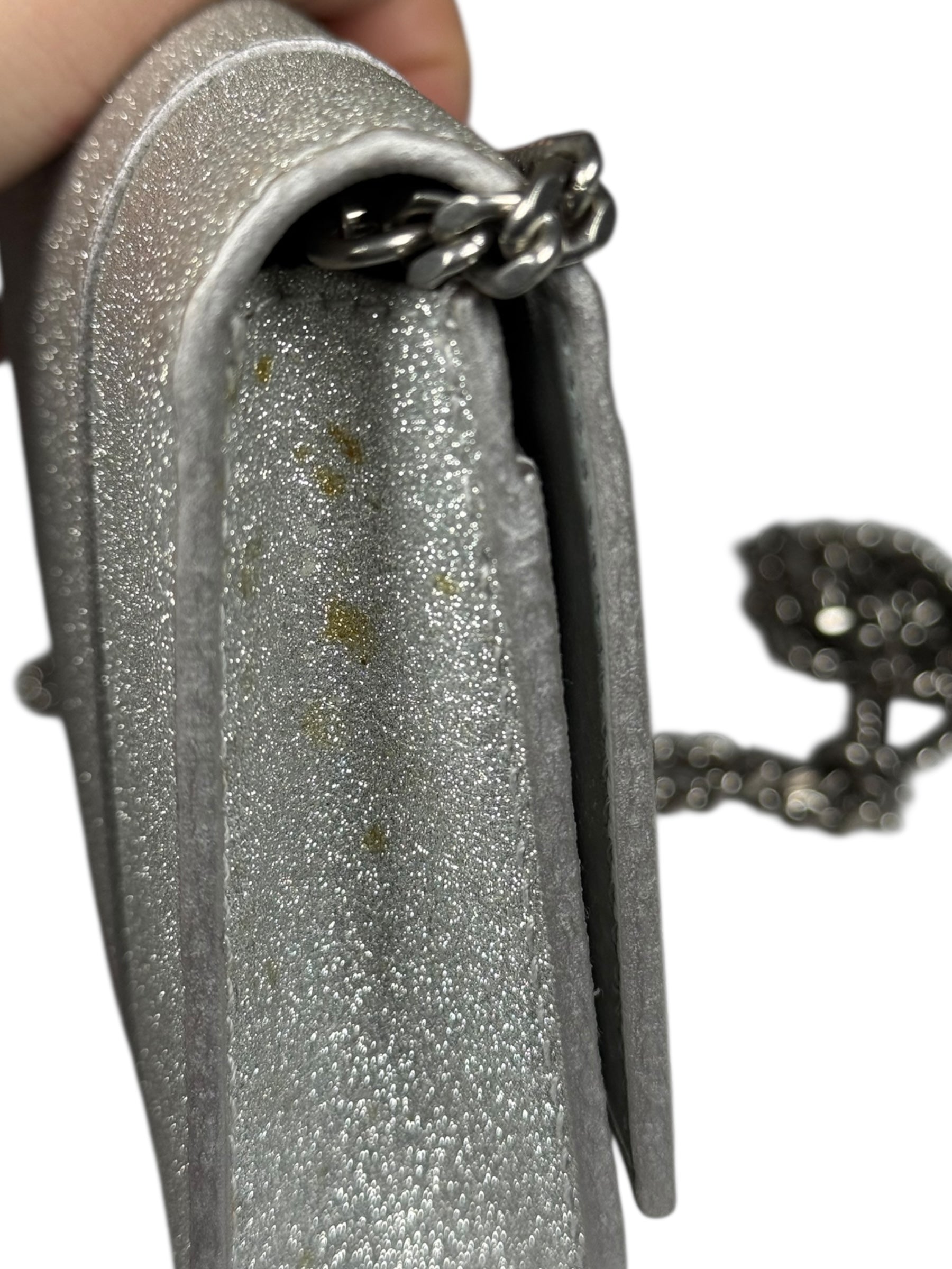 Balenciaga Hourglass Wallet On Chain XS