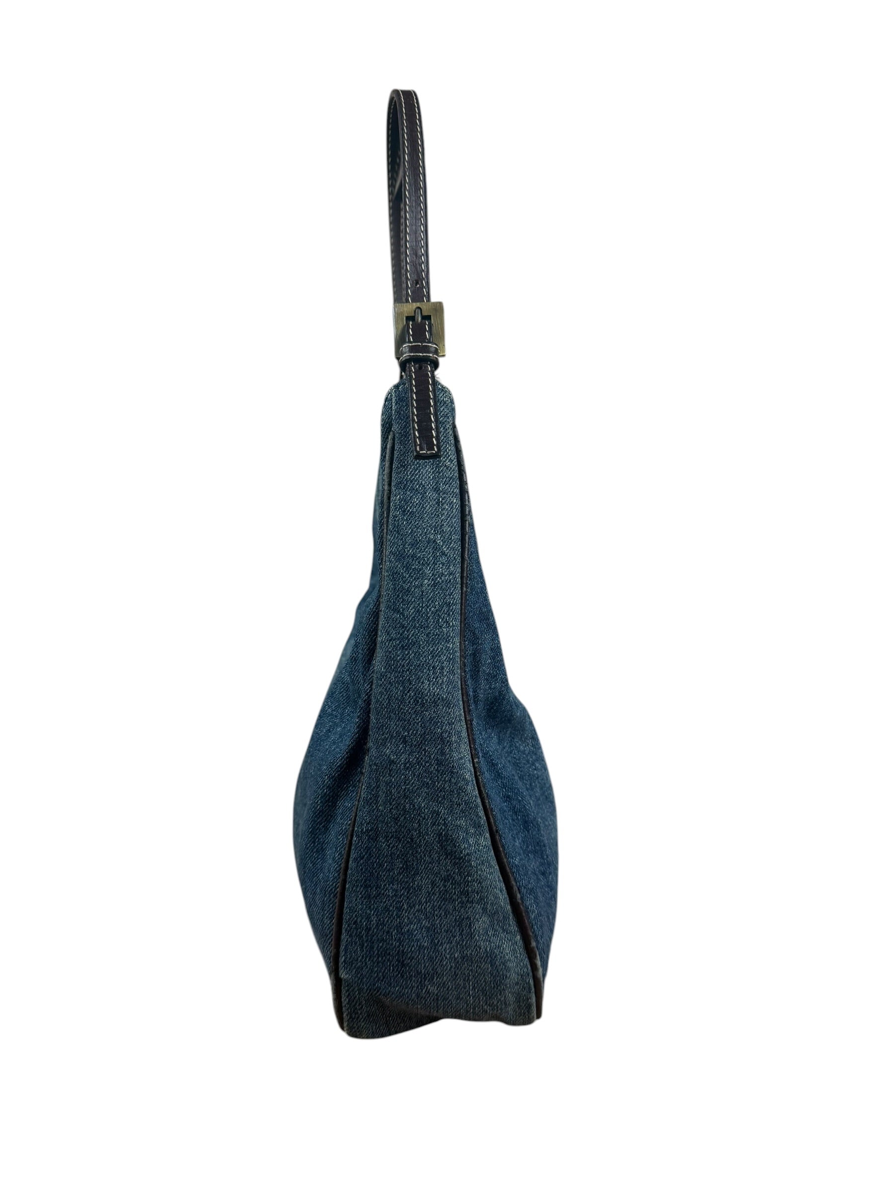 Fendi Denim Shoulder Bag