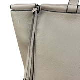 Loewe Beige Pebbled Leather Cushion Tote