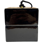 YSL Patent Jerry Cube Box Clutch