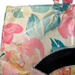 Chanel Floral Print CC Vinyl Tote 1994