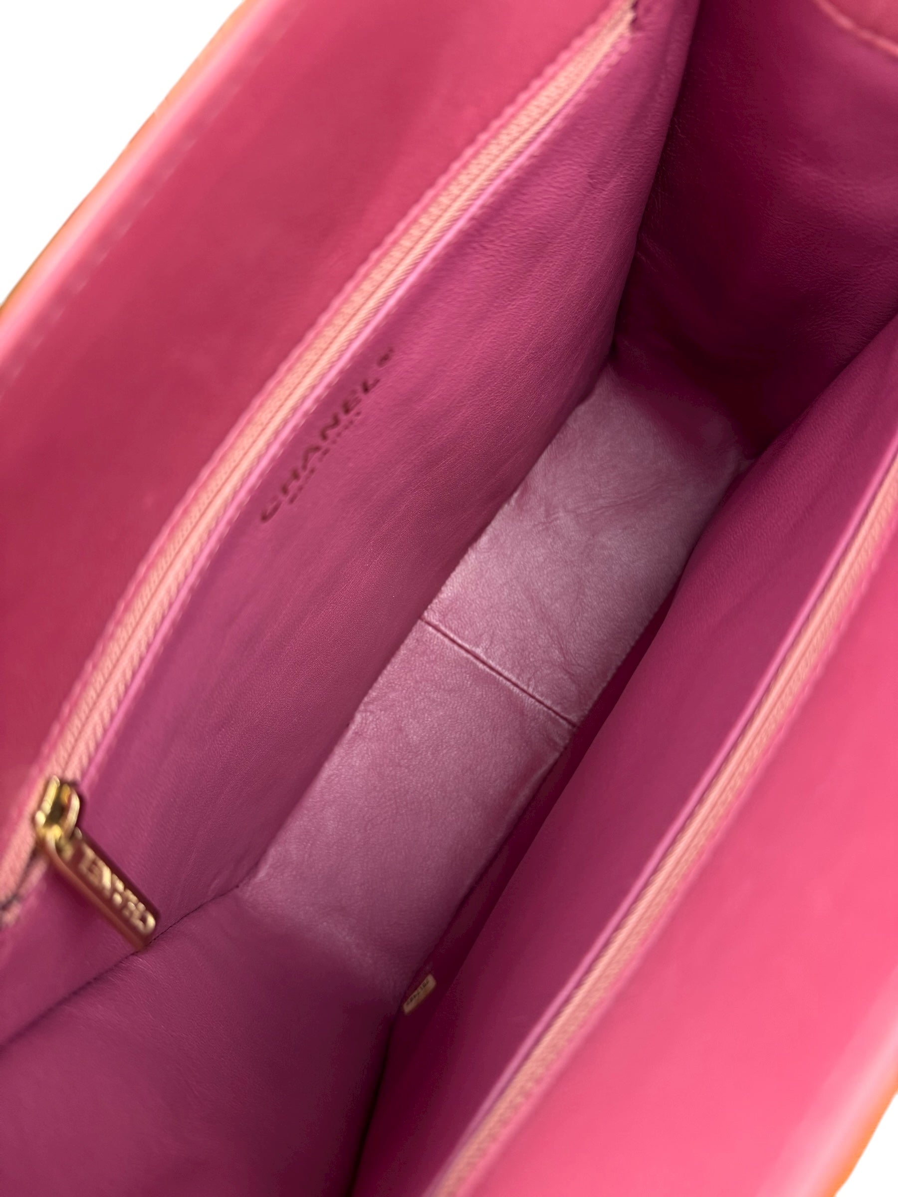 Chanel Chocolate Bar Patent Tote 2002