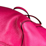 Gucci Hot Pink Pebbled Leather Swing Tote
