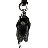 Christian Dior Black Trotter Medium Saddle Shoulder Bag