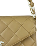 Chanel Acrylic Chain Quilted Flap Bag 1997