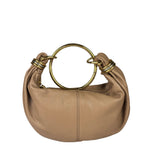 Chloe Woodrose Leather Small Bracelet Hobo Bag