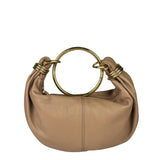 Chloe Woodrose Leather Small Bracelet Hobo Bag