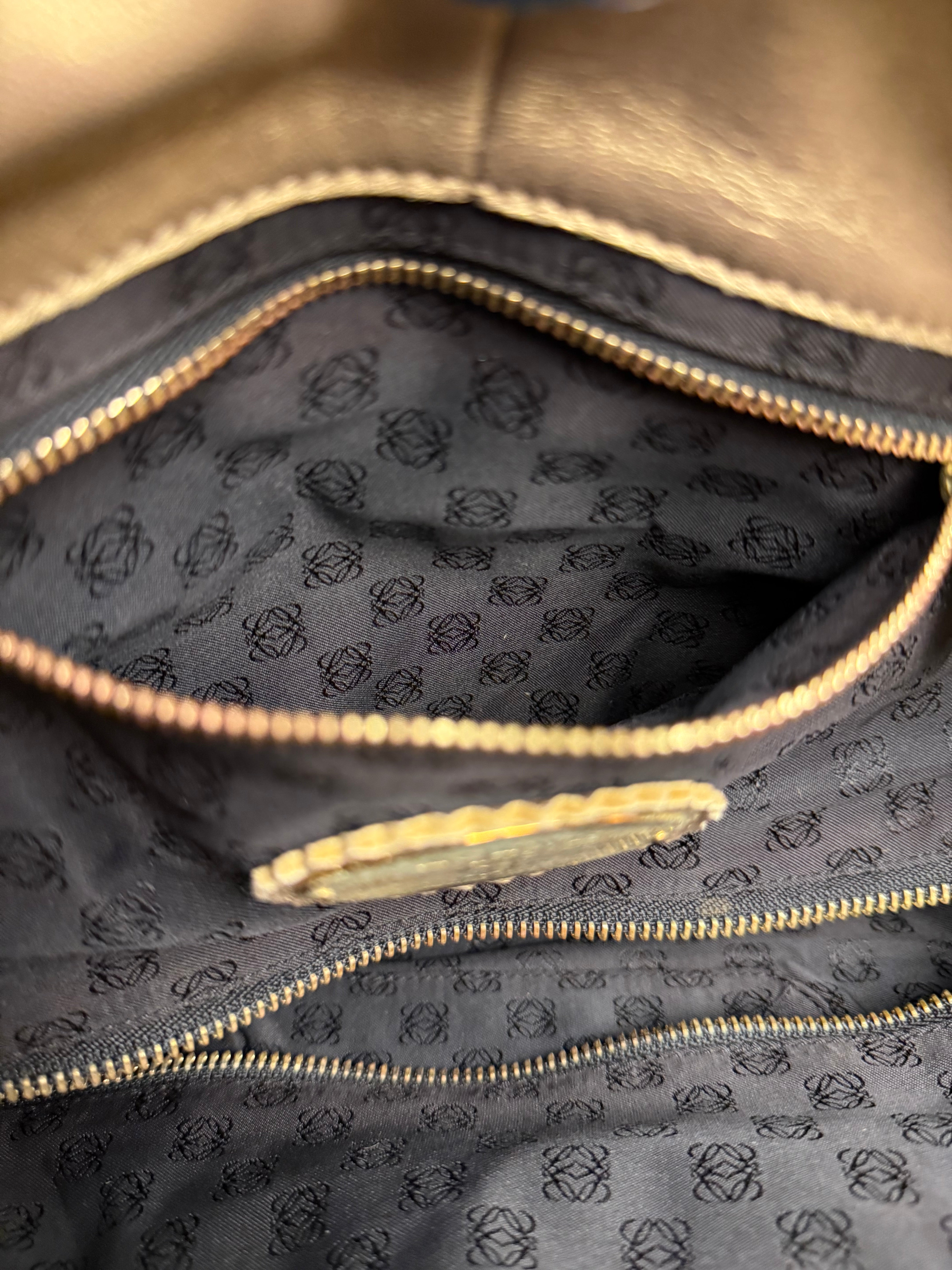 Loewe Metallic Nappa Aire Handbag