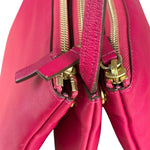 Celine Pink Leather Trio Crossbody Bag