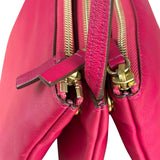Celine Pink Leather Trio Crossbody Bag
