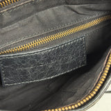 Balenciaga Black Moto Crossbody Bag