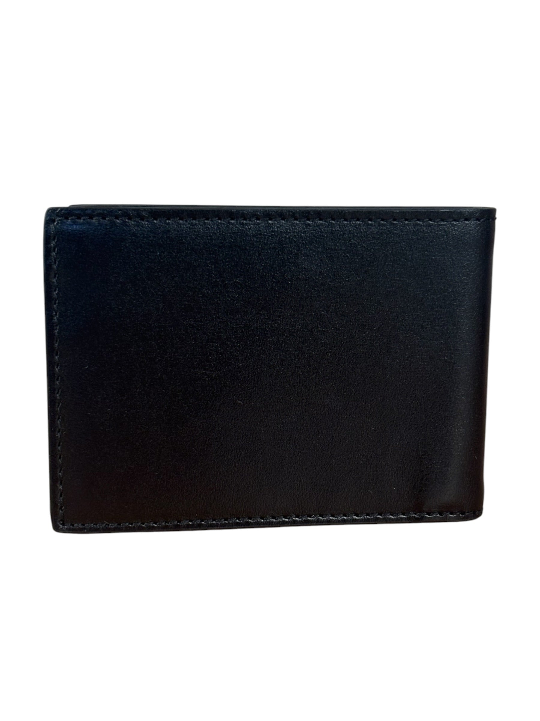Gucci Black Leather Marmont Boarded Plutone Wallet