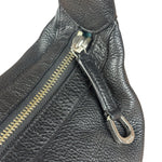 Coach Black Leather Hobo Shoulder Bag