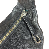Coach Black Leather Hobo Shoulder Bag