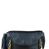 See By Chloé Black leather Tassel Shoulder Bag