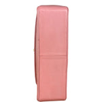 Chanel Vintage Pink Quilted Leather Trapezoid Flap Bag