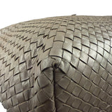 Bottega Veneta Gray Nappa Leather Intrecciato Tote Bag