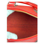 Louis Vuitton Castillian Red Epi Leather Speedy Mini Handbag
