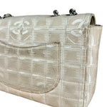 Chanel Vintage Beige Travel Line Classic Flap 2001