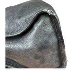 Balenciaga Dark Grey Covered Brogues City Bag
