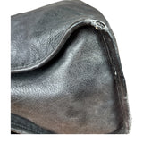 Balenciaga Dark Grey Covered Brogues City Bag