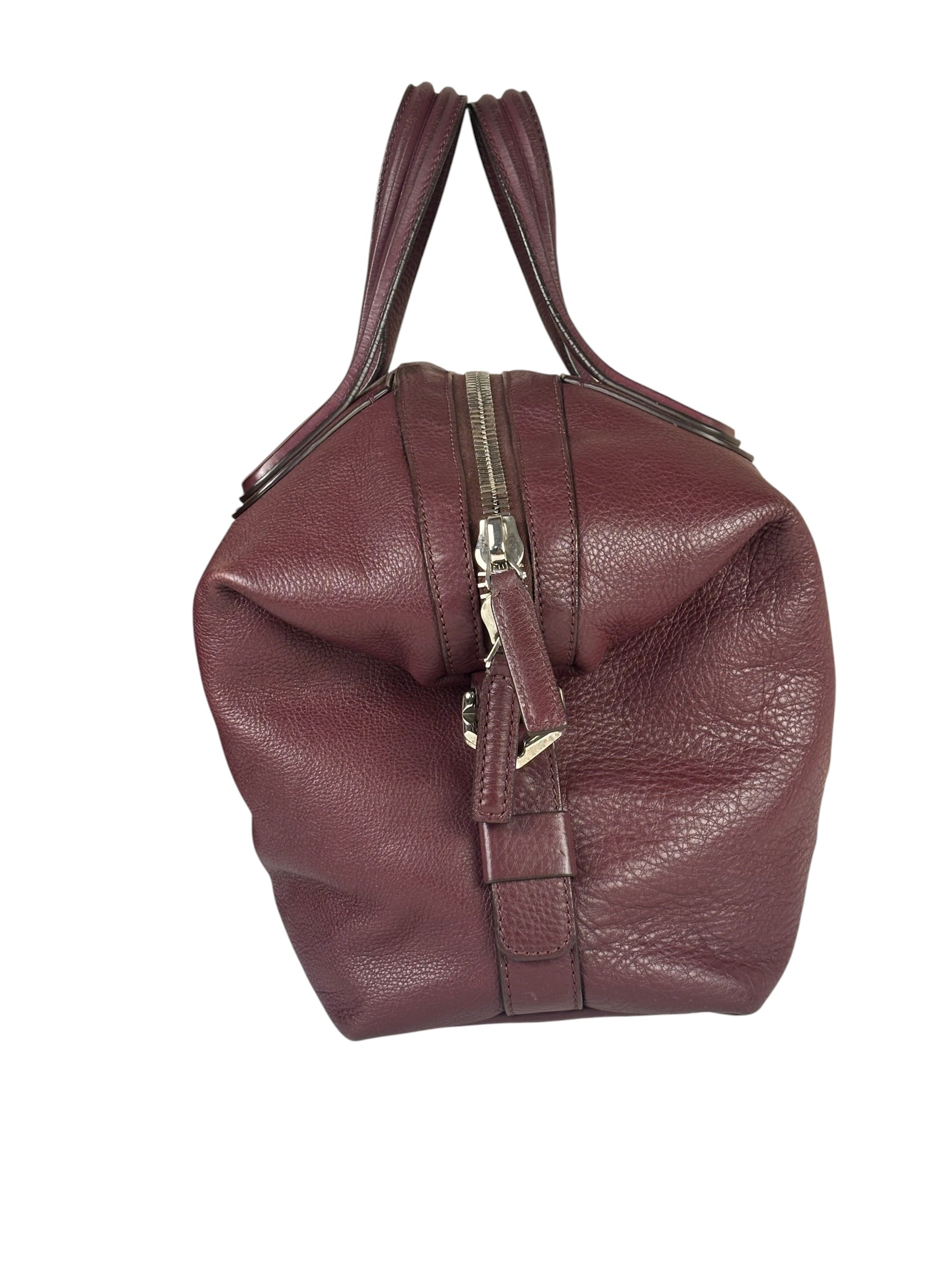 Givenchy Nightingale Burgundy Leather Two-Way Bag