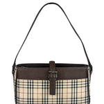 Burberry Brown Leather House Shoulder Bag