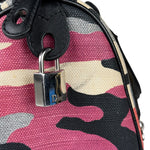 Christian Dior x Anselm Reyle Camouflage Boston Bag