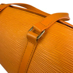 Louis Vuitton Orange Epi Leather Soufflot Handbag