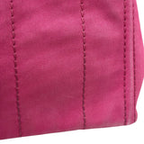 Prada Pink M Canapa Canvas Tote