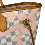 Louis Vuitton Limited Edition Pink Damier Azur Tahitienne Neverfull GM